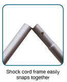 EuroFit Bow Table Top for 6' Wide Table