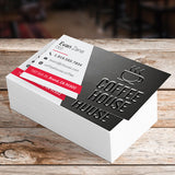 Raised Spot UV Business Cards - Call/Email for Pricing on Additional Sets
