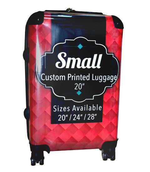 Custom Printed Luggage - 20" Small